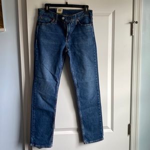 NWT Levis 511 Slim. Mens. Blue. 30x30.